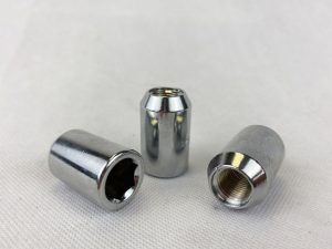 Chrome Nut Allen Key 12mm x 1.5 Pitch R/H