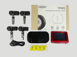 TPMS 4 Tyre Solar Monitoring System-Internal Valve